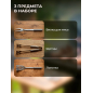 Набор аксессуаров для барбекю PERFECTO LINEA 3 предмета (47-111331) - Фото 5