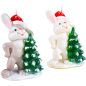 Свеча Кролик новогодний 12х7,5 см (9083762) - Фото 2