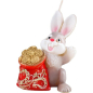 Свеча Кролик с мешком 10,5х7,5 см (9083751) - Фото 3