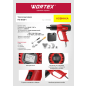 Фен строительный (термовоздуходувка) WORTEX HG 6120-1 (0334324) - Фото 3