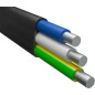 Силовой кабель АВВГ-П 3х2,5 БЕЛТЕЛЕКАБЕЛЬ черный 200 м (1403813372002)