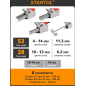 Степлер строительный STARTUL Profi (ST4506) - Фото 4