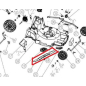 Нож для газонокосилки WORTEX CLM3836 (SC8A110-J-20)