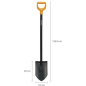 Лопата штыковая FISKARS Solid (1066716) - Фото 8