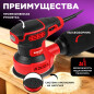 Шлифмашина эксцентриковая (орбитальная) WORTEX LX RS 1230 (1334376) - Фото 2