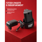 Дрель-шуруповерт аккумуляторная WORTEX LX BD 1213-1 Li (1329350) - Фото 6