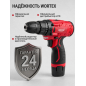 Дрель-шуруповерт аккумуляторная WORTEX LX BD 1213-1 Li (1329350) - Фото 8