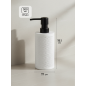 Дозатор для жидкого мыла PERFECTO LINEA Pure Serenity белый (35-710101) - Фото 6