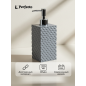 Дозатор для жидкого мыла PERFECTO LINEA Stone Essence серый (35-690101)