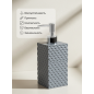 Дозатор для жидкого мыла PERFECTO LINEA Stone Essence серый (35-690101) - Фото 5