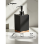 Дозатор для жидкого мыла PERFECTO LINEA Wood Bliss черный (35-720101)