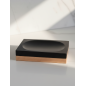 Мыльница PERFECTO LINEA Wood Bliss черная (35-720103) - Фото 4
