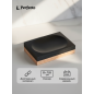 Мыльница PERFECTO LINEA Wood Bliss черная (35-720103)