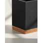 Стакан PERFECTO LINEA Wood Bliss черный (35-720102) - Фото 4