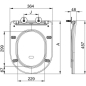 Сиденье для унитаза AV ENGINEERING Comfort X2 (AVWHR203X2C) - Фото 2