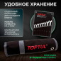 Набор ключей комбинированных 10-19 мм 8 предметов TOPTUL (GPAB0802) - Фото 4