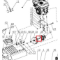 Болт крепления колеса для газонокосилки ECO SCG-400 (636002)
