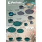 Тарелка керамическая обеденная PERFECTO LINEA Asian серая (17-142628) - Фото 7