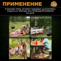 Гриль угольный ARIZONE BBQ 26,5x26,5х24 см (47-265241) - Фото 6