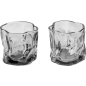 Набор стаканов PERFECTO LINEA Ice Rock Smoke Grey 230 мл 2 штуки (31-290400) - Фото 3