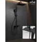 Душевая стойка A-FIVE серия Lily черный (А5-1237) - Фото 8