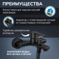 Смеситель для ванны AVAPAX серия Rhein черный (AP06160B) - Фото 2