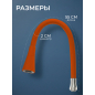 Излив гибкий для смесителя AV Engineering оранжевый (AVZAP-2SRNG) - Фото 6