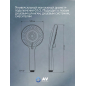Лейка для душа AV ENGINEERING (AVSSS-075) - Фото 4