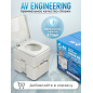 Биотуалет портативный AV ENGINEERING Aqius 20 (AVE-PT120) - Фото 13