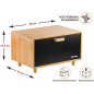 Хлебница PERFECTO LINEA Bamboo 36x24x21,5 см (38-362623) - Фото 8