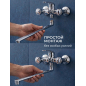 Излив для смесителя L-образный 35 см ECONOCE (EC0530-35) - Фото 5
