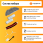 Набор расходных материалов (щетки, валик, салфетки, фильтры) для робота-пылесоса Xiaomi серии Vacuum Mop 2 Pro BRUNER (MPVC-3711) - Фото 3