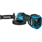 Шлифмашина угловая аккумуляторная MAKITA LXT DGA 511 RT (DGA511RT) - Фото 9
