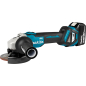 Шлифмашина угловая аккумуляторная MAKITA LXT DGA 511 RT (DGA511RT) - Фото 2