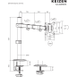 Кронштейн для монитора KEIZEN KZ-20396115 - Фото 16