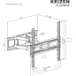 Кронштейн для телевизора KEIZEN KZ-20396118 - Фото 16