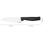 Нож поварской средний FISKARS Hard Edge 14 см (1051749) - Фото 3
