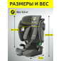 Автокресло BONBINI Voyage Dark Grey (BO-323115) - Фото 11