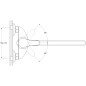 Смеситель для ванны ECONOCE серия 360 (EC0366) - Фото 3