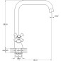 Смеситель для кухни ECONOCE серия 620 (EC0622) - Фото 2
