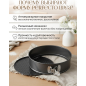 Форма для выпечки металлическая круглая разъемная PERFECTO LINEA Starcook 22 см (16-247013) - Фото 3