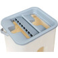 Швабра с отжимным ведром PERFECTO LINEA Scratch mop бежевая (43-012024) - Фото 6