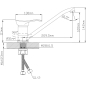 Смеситель для кухни AV ENGINEERING Jas (AVJAS4-A080-449) - Фото 2