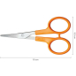 Ножницы маникюрные изогнутые FISKARS Classic 10 см (1000813) - Фото 2