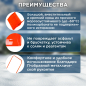 Движок для снега пластмассовый 700x465x1400 мм STARTUL PROFI (ST9070-5) - Фото 2