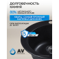 Мойка из искусственного камня AV ENGINEERING Point черный (AVE495495BKA) - Фото 6