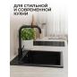Мойка из искусственного камня AV ENGINEERING Unit черный (AVE550500BKA) - Фото 2