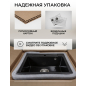 Мойка из искусственного камня AV ENGINEERING Unit черный (AVE550500BKA) - Фото 12