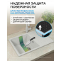 Мойка из искусственного камня AV ENGINEERING Benefit серый (AVE730470GRA) - Фото 4