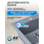 Мойка из искусственного камня AV ENGINEERING Unit серебро (AVE550500SLA) - Фото 5